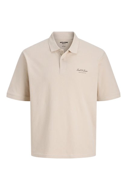 Jjearchıve Graphic Polo Ss Ln Men's T-Shirt 12288877 Moonbeam