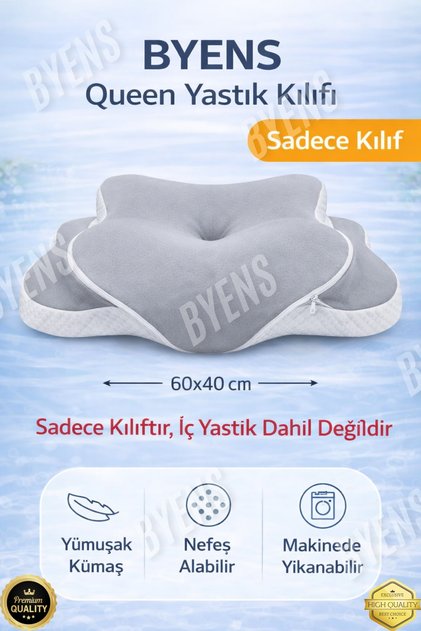 Ortopedik Visco Yastık Kılıfı Uyku Güzellik Yastığı Boyun Düzleşmesi Destekli Yastığı Kılıf