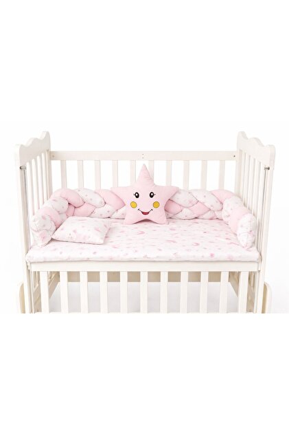 BANANA BABY HUHU 5 PARÇA 50*100 BEŞİK UYUMLU YIKANABİLİR ÖRGÜLÜ