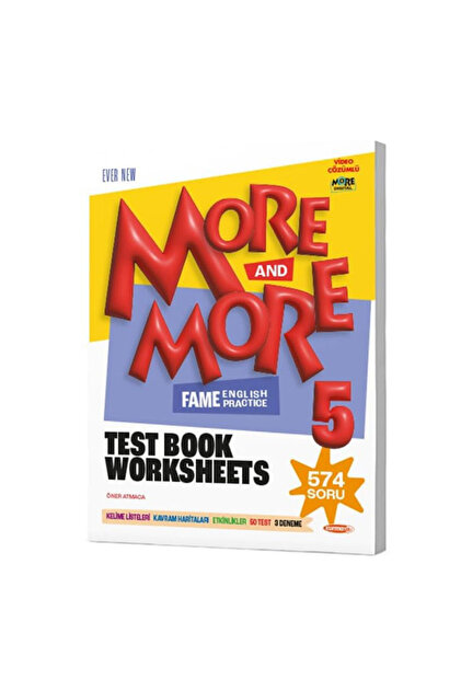 New More More English 5 Fenomen Test Book Kurmay ELT Yayınları