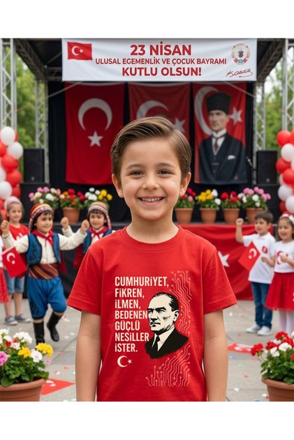 National Holiday Themed Printed Children's and Adult's Cotton T-Shirt