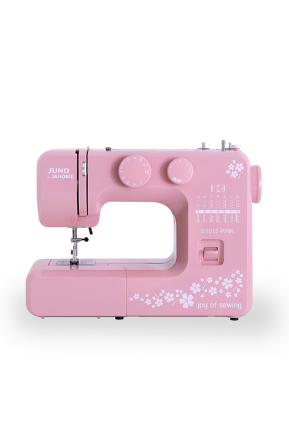 メイケン Janome E1015 Dikiş Makinesi | Pembe | Ev Tipi Dikiş Makinesi