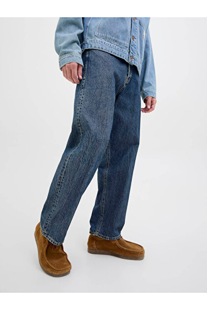 Jack & Jones Jjıeddıe Jjorıgınal Sq 061 Noos Mavi Erkek Jean
