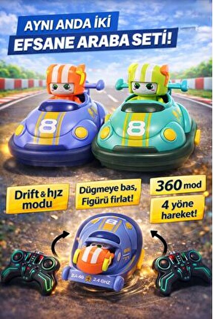 Flower Toys Karsan Oyuncak Fonksiyonel İkili Uzaktan Kumandalı
