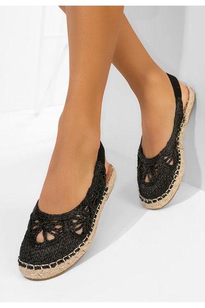 Espadrile dama Mistala negre