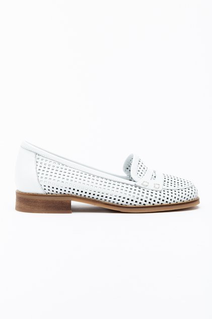 Genuine Leather 33-34-35-36-37-38-39-40-41-42-43-44-45 Size Laser Cut Perforated Women's Shoes