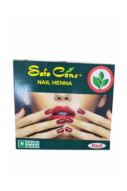 حناء الأظافر – (Red) لمسة جمال طبيعية بلون أحمر جذاب