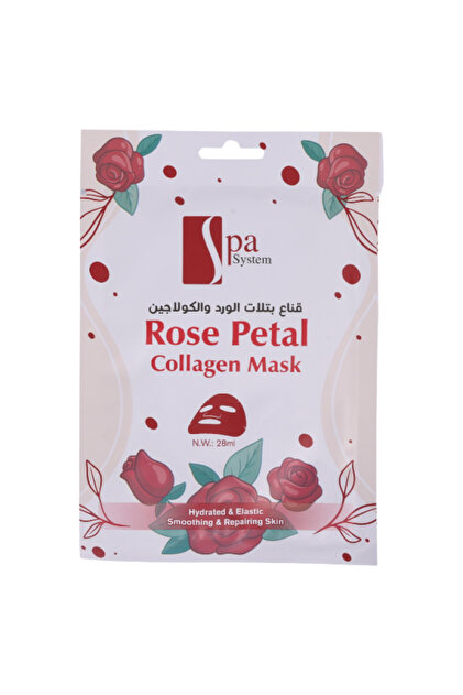 Mask for Face Rose Petals and Collagen Spa System-28 ml