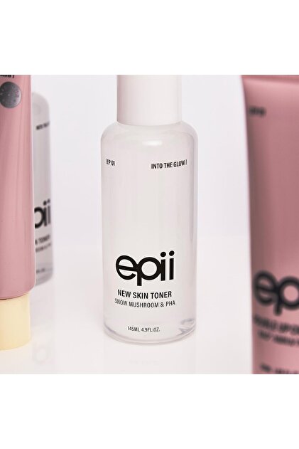 epii New Skin Toner Snow Mushroom & PHA 145 ml - %5 PHA Peeling