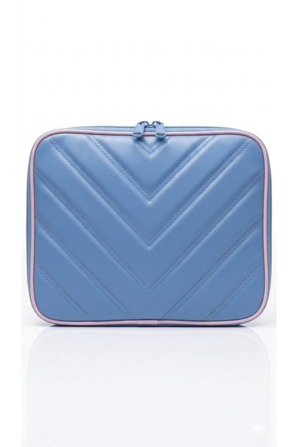 Ns 9-11 Inch Waterproof Laptop Tablet Case Shockproof Zipper Bag (26X21X2 cm) - Blue
