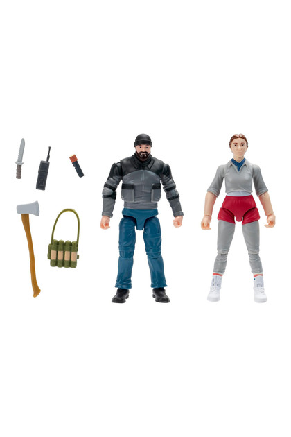 Jazwares Stranger Things Hopper & Eleven İkili Aksiyon Figür Seti