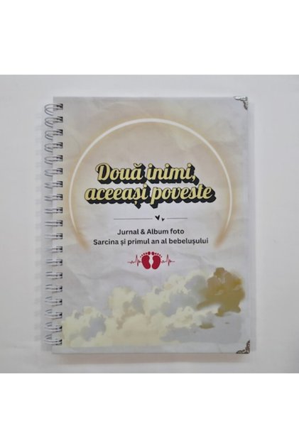 Jurnal de sarcina & Jurnalul bebelusului „Doua inimi, aceeasi poveste”