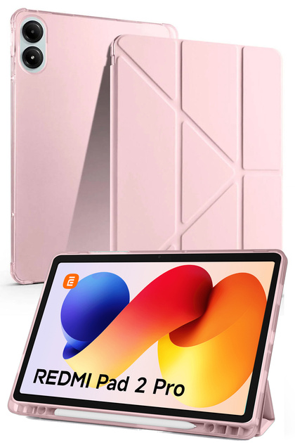 Nezih Case Redmi Pad 2 Pro (12.1 İnç) Uyumlu Tri-Folding Kalem