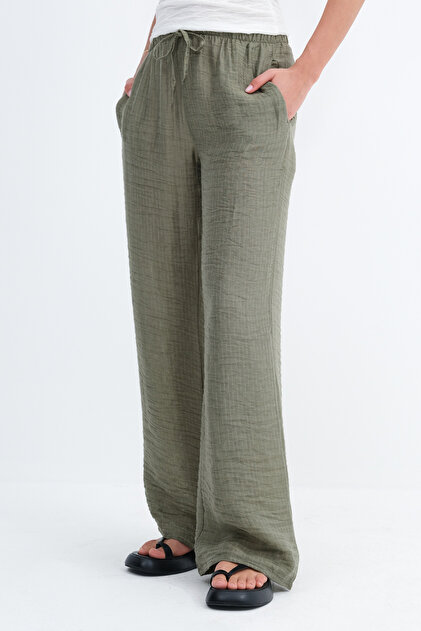 Addax Bağlamalı Wide Leg Pantolon PN18161 - Fiyatı, Yorumları