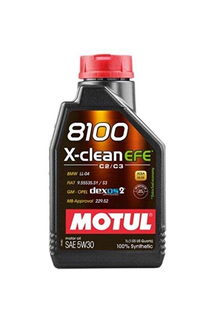 Motul 8100 X-Clean Efe 5W30 1 Litre Dexos2 Motor Yağ - Fiyatı