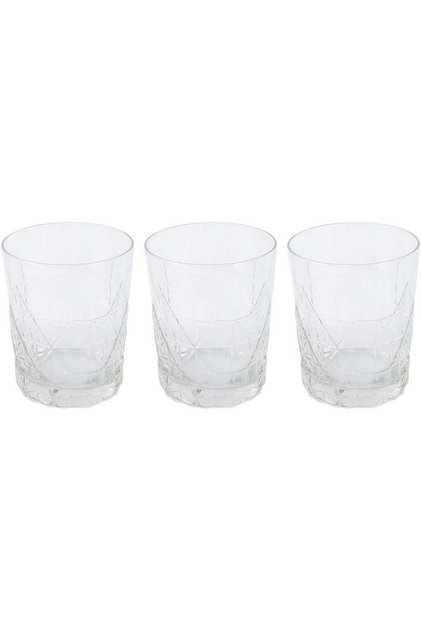 Whisky Glass Set, 345 ml, 3 Pcs