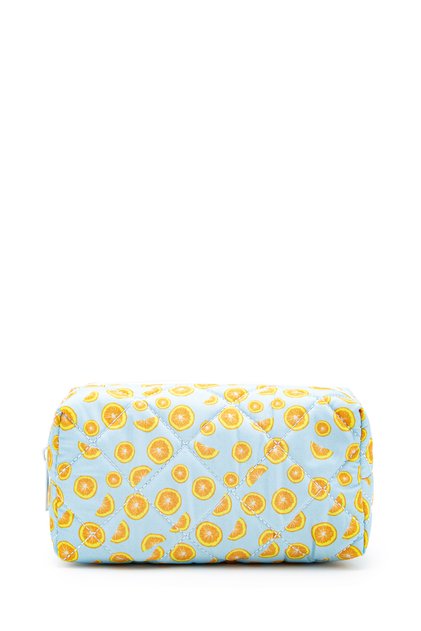 Zc263 Fabric Women's Makeup Bag Lemon
