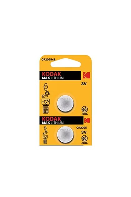 CR2025 3V Max Lityum Düğme Pil - 2'li Paket