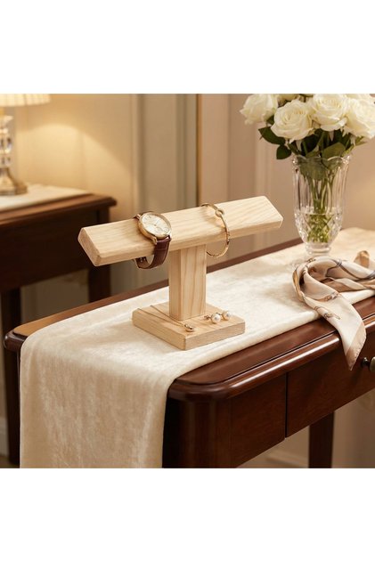 Lignum Wooden Jewelry & Watch Stand and Organizer