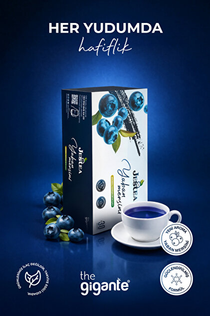 The Gigante Jestea Form Detoks Bitkisel Yaban Mersini Aromalı
