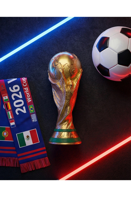 Printorium FİFA WORLD CUP 23 CM PARLAK RENK KALİTELİ FİFA DÜNYA