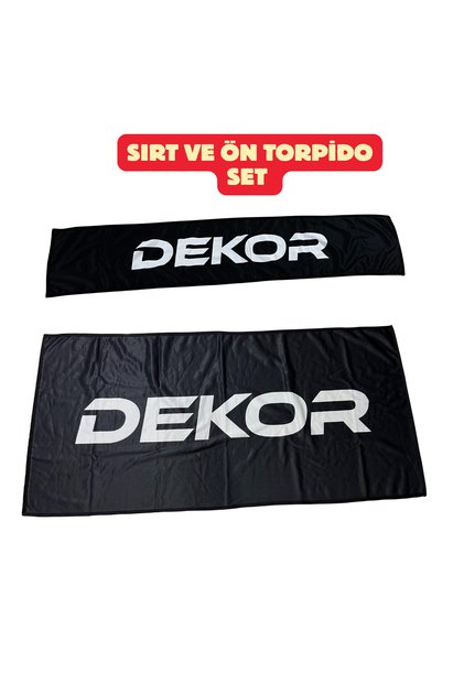 dekor Torpidio Örtüsü Havlusu Göğüs Havlusu ve sırt havlusu set
