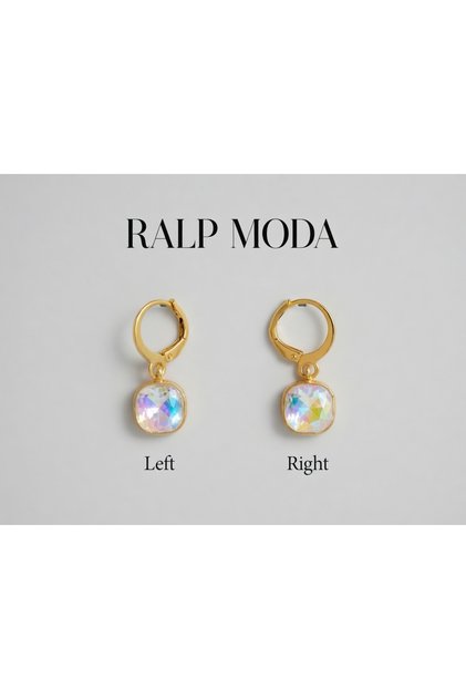 Colorful Stone Women's Earrings – Stylish and Elegant Design |