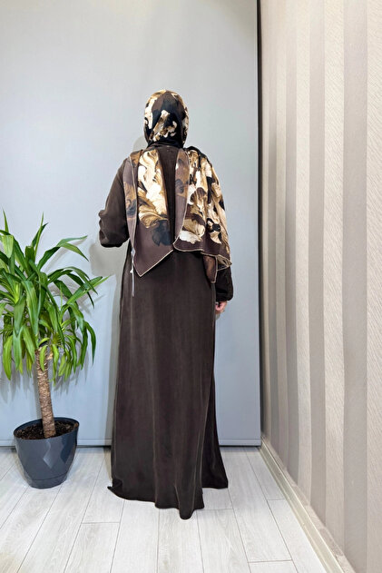 MISS DALIDA Nakış Detaylı Elbise Kahve T26Y-4015 - Fiyatı, Yorumları