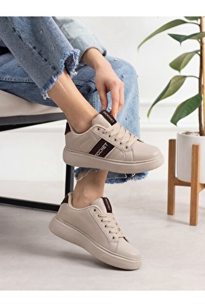 ロミー Rocket Unisex Sneaker Günlük Hafif Taban Bağcıklı Spor ayakkabı