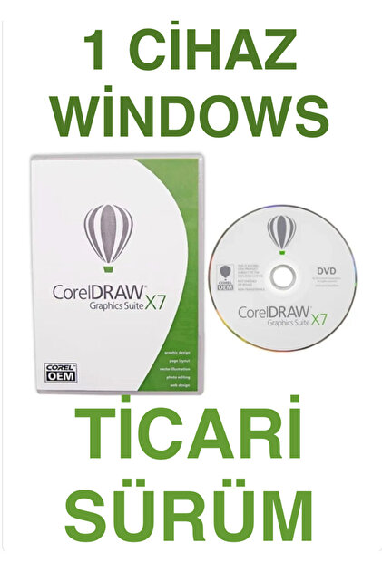 【新品・未開封】CorelDRAW Graphics Suite X7 COREL Draw Graphics Suite X7 (PC) Ömür Boyu Dijital Lisans Kodu