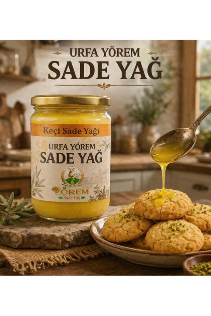 KEÇİ SADE YAĞ (GHEE) sadeyağ tereyağı 1 KĞ