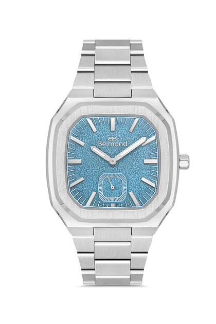 Kng1154.300 Silver & Blue Steel Cord Men's Wristwatch