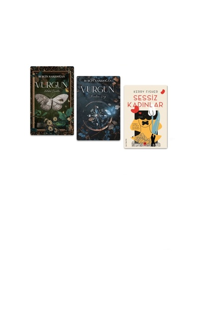 Vurgun Set - 2 Kitap - Ciltli - Sessiz Kadınlar Kitabı Hediye