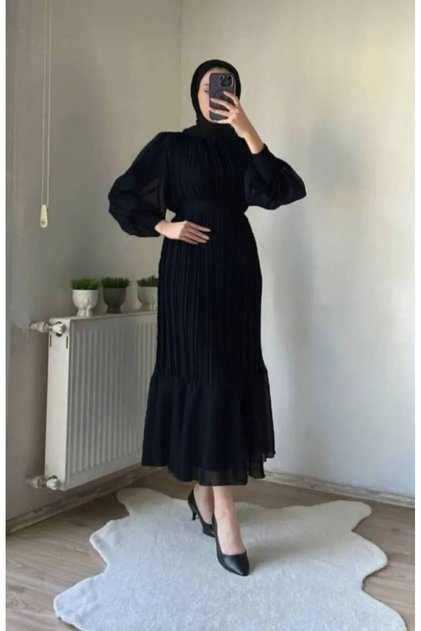 Piliseli Janjan Abiye Elbise