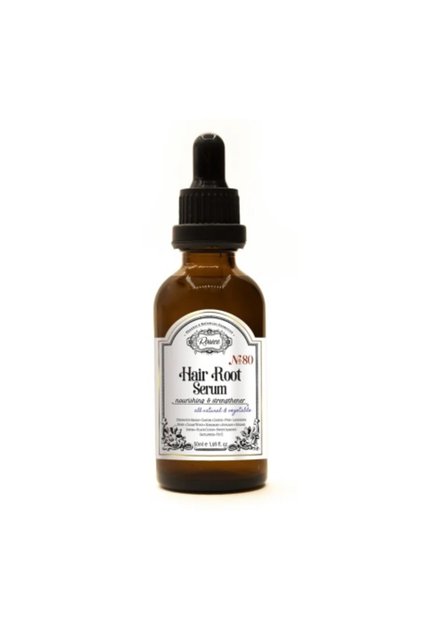 Ser pentru rădăcina părului cu ulei de ricin si ulei de rozmarin 100% si organic - 50 ml