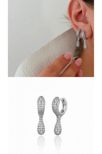 Special Design Zircon Stone Drop Earrings