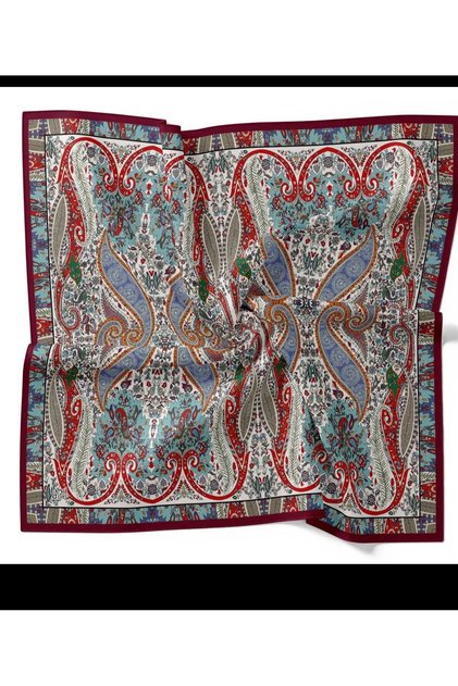Ethnic Pattern Modal Silk Scarf