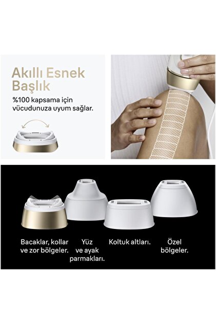 Braun IPL Silk·expert Pro 5, Evde Lazerle Tüy Alma, Mini Yüz Tüy