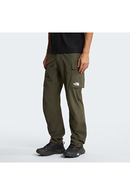 The North Face NF0A8EC621L1-EXPLORATION CARGO PANT Yeşil Logo