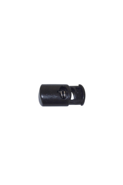 TENSOR B-4TIK PLASTIK YAYLI KORDON KILIDI STOPER SYAH 5MM (10 ADET)