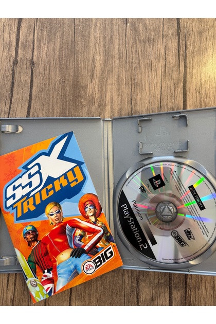 EA ps2 SSX TRICKY SNOWBOARD KAYAK orjinal oyun full içerik 10/9