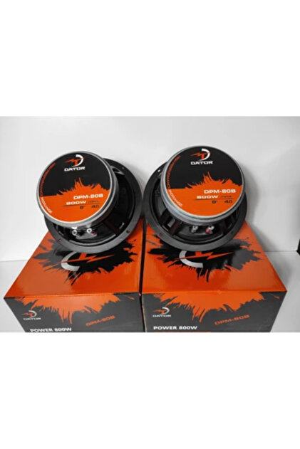 Dator Deniz Sound Garage 20 cm Midrange SV-80B 160 Rms 1 Çift 2