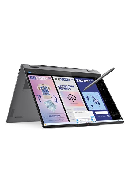 Laptop Yoga 7 2-in-1 cu procesor Intel Core Ultra 7 258V până la 4.8GHz 16" 2880 x 1800 px OL