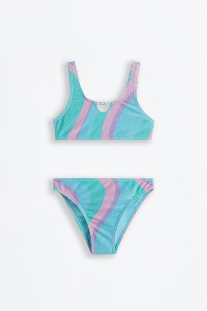 KIZ ÇOCUK Boncuklu parlak bikini
