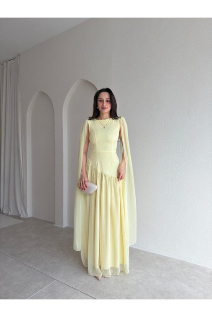 Wonka Maxi Dress 8486 - Yellow
