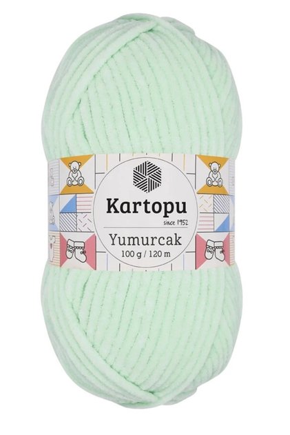 Kartopu Yumurcak Kadife Örgü İpi K560