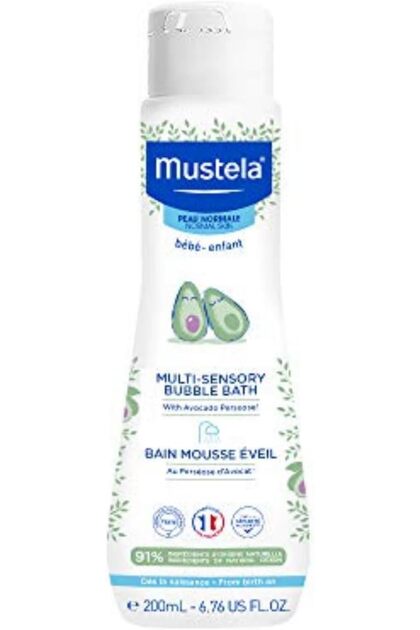 - Multi-Sensory Bubble Bath with Natural Avocado - Biodegradable Formula & Tear-Free - 200ml