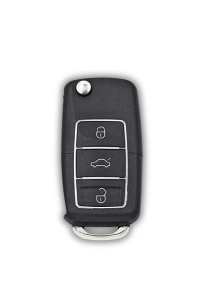 Unıversal Sustalı 3 Butonlu Akıllı Kopyalanabilir Oto Kumanda Volkswagen Tipi 433,92 Mhz