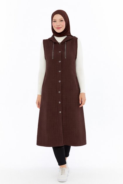 Women's Plus Size Quilted Vest