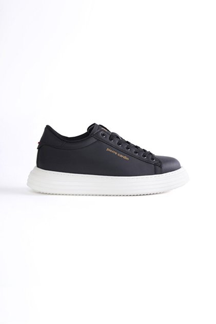 Black Lace-Up Sneaker – Comfortable All Day, Urban Style